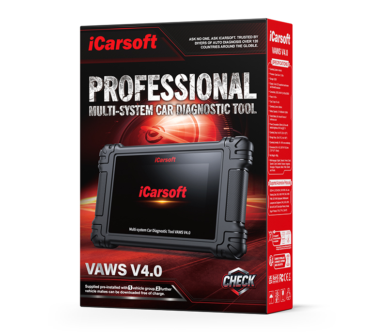 iCarsoft VAWS V4.0 contents